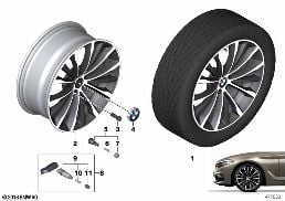 BMW LA WHEEL W-SPOKE 663 - 19