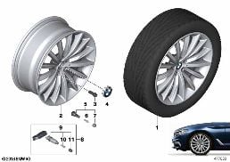 BMW LA WHEEL MULTI-SPOKE 633 - 19