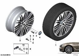 BMW LA WHEEL DOUBLE SPOKE 664M - 19