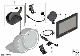 MINI CLICK & DRIVE SYSTEM diagram for BMW MINI Countryman F60 Cooper