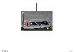 First-aid kit diagram for BMW 7 Series E65 745i