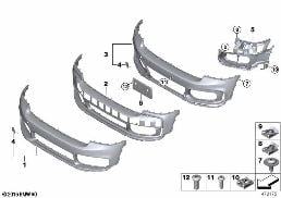 TRIM COVER, FRONT