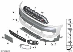 TRIM PANEL FOR DECOR ELEMENTS FRONT ALL4