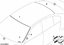 WINDOW MOUNTING PARTS