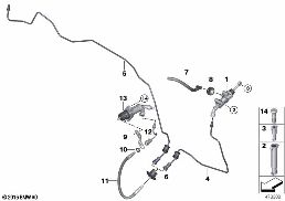 CLUTCH CONTROL diagram for BMW 5 Series G30 518d