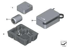MOBILITY SYSTEM diagram for BMW 6 Series G32 GT 630dX