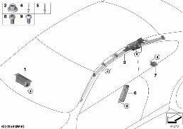 AIRBAG diagram for BMW 3 Series E93 335i