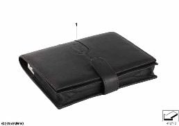 Pochette du livret de bord diagram for BMW 5 Series E39 525td