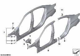 BODY-SIDE FRAME