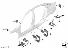 CAVITY SHIELDING, SIDE FRAME