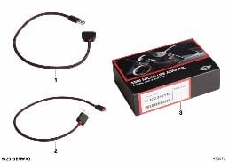 ADAPTER LEAD diagram for BMW MINI Countryman F60 Cooper