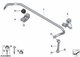 STABILIZER, REAR