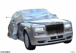 Cobertura de veículo (para revelar) diagram for BMW Rolls-Royce Cullinan RR31 Cullinan