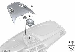 LOUDSPEAKER, INSTRUMENT PANEL