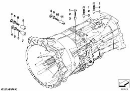 GS5-39DZ-Allrad innere Schaltungsteile diagram for BMW X5 E53 3.0d