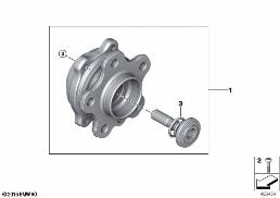 SIDE SHAFT/WHEEL BEARINGS