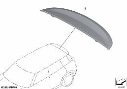RETROFIT REAR SPOILER JCW