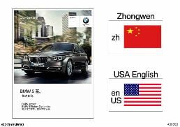 QUICK REFERENCE CARD F07, F11, F18 diagram for BMW 5 Series F11 LCI 520d