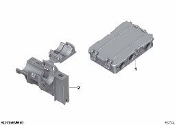 VARIOUS CABLE HOLDERS diagram for BMW X3 F25 28iX
