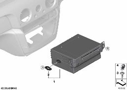 Headunit High 2 diagram for BMW Rolls-Royce Cullinan RR31 Cullinan