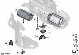 Diverse boccole / guarnizioni diagram for BMW Rolls-Royce Phantom RR11 Phantom
