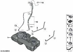 FUEL TANK/MOUNTING PARTS
