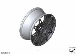 INDIVID.OPT.LA WHEEL M DOUBLE SPOKE 666M