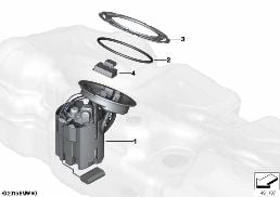 FUEL PUMP AND FUEL LEVEL SENSOR