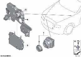 NIGHT VISION CAMERA diagram for BMW Rolls-Royce Phantom RR11 Phantom