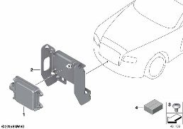 ACC-SENSOR diagram for BMW Rolls-Royce Phantom RR11 Phantom