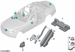 CAMERA SYSTEMS diagram for BMW Rolls-Royce Phantom RR11 Phantom