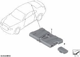 TELEMATIC COMMUNICATION BOX diagram for BMW Rolls-Royce Ghost RR21 Ghost