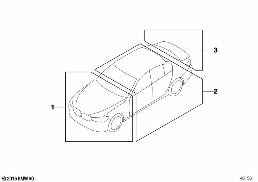 VARIOUS NOTICE STICKERS diagram for BMW 3 Series G21 Touring 320d