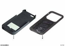 COVER FOR WIRELESS CHARGING diagram for BMW 2 Series F45 Active Tourer LCI 218dX