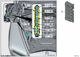 Module d'alimentation intégré diagram for BMW Rolls-Royce Cullinan RR31 Cullinan