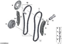TIMING GEAR TIMING CHAIN TOP