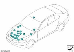 Diverse plaatjes diagram for BMW 5 Series F18 525Li