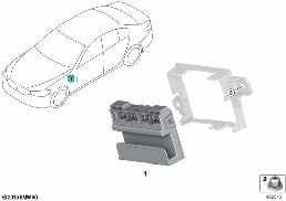 ETHERNET SWITCH BOX diagram for BMW X3 G08 30iX