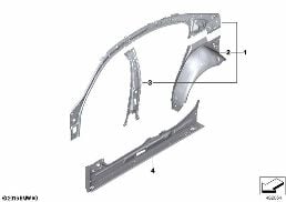 SIDE FRAME SECTION, INNER
