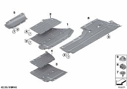 UNDERFLOOR COATING diagram for BMW 8 Series G14 Convertible 840dX