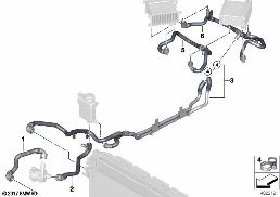 Tubi fless. imp. raffr. aria di sovralim diagram for BMW Rolls-Royce Phantom RR11 Phantom