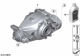 REAR-AXLE-DRIVE diagram for BMW 4 Series F32 LCI 420dX