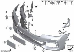 M TRIM, FRONT