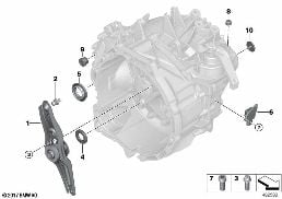 SINGLE TRANSMISSION COMPONENTS GS6-58BG
