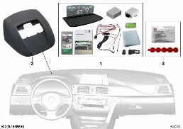 BMW Head-Up Screen für Integrated Navi diagram for BMW 2 Series F45 Active Tourer 218d