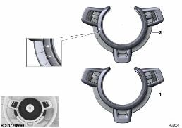Commutateur multifonction volant diagram for BMW Rolls-Royce Cullinan RR31 Cullinan