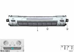 Unité de commande audio diagram for BMW Rolls-Royce Cullinan RR31 Cullinan