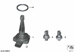 SENSOR SYSTEM FOR ENGINE diagram for BMW 2 Series F46 Gran Tourer 220i