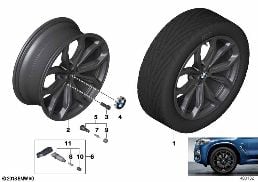 BMW LA WHEEL Y-SPOKE 695 - 20