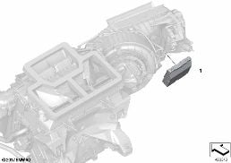 CONTROL UNIT AIR CONDITIONING SYS. diagram for BMW 3 Series G21 Touring 320d